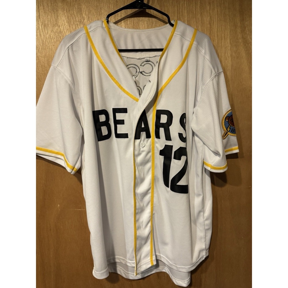 Bad News BEARS #12 Tanner Boyle Bell Bonds Jersey Large